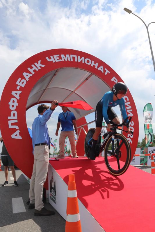 Долгожданный старт чемпионата России по велосипедному спорту на шоссе в Иннополисе Долгожданный старт чемпионата России по велосипедному спорту на шоссе в Иннополисе