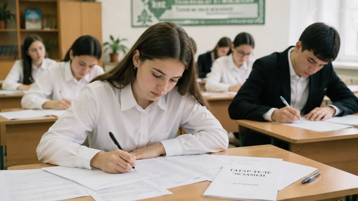 В Татарстане 79 выпускников сдали экзамен по татарскому языку