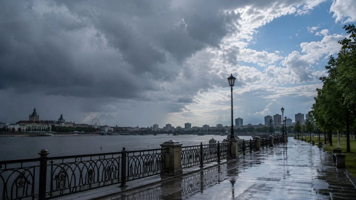 Переменная облачность и дожди ожидаются в Татарстане сегодня