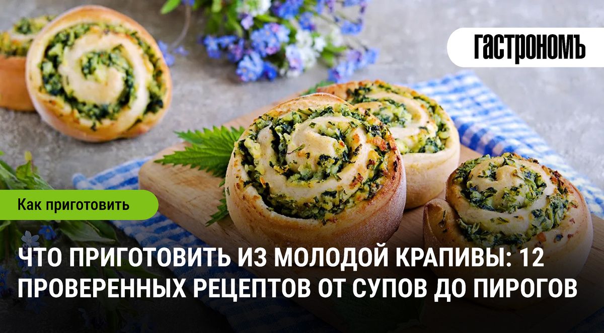 Уникальные блюда из молодой крапивы: 12 рецептов, которые удивят
