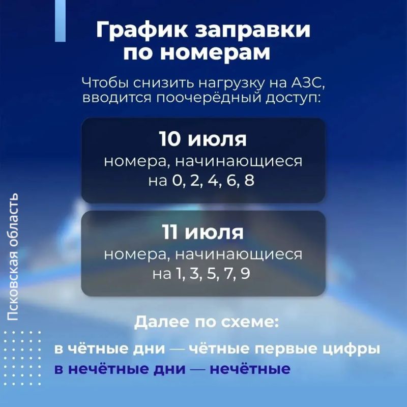 Еще один регион ввел продажу бензина по номерам автомобилей — Псковская область стала шестой в России, где начали применять такую меру