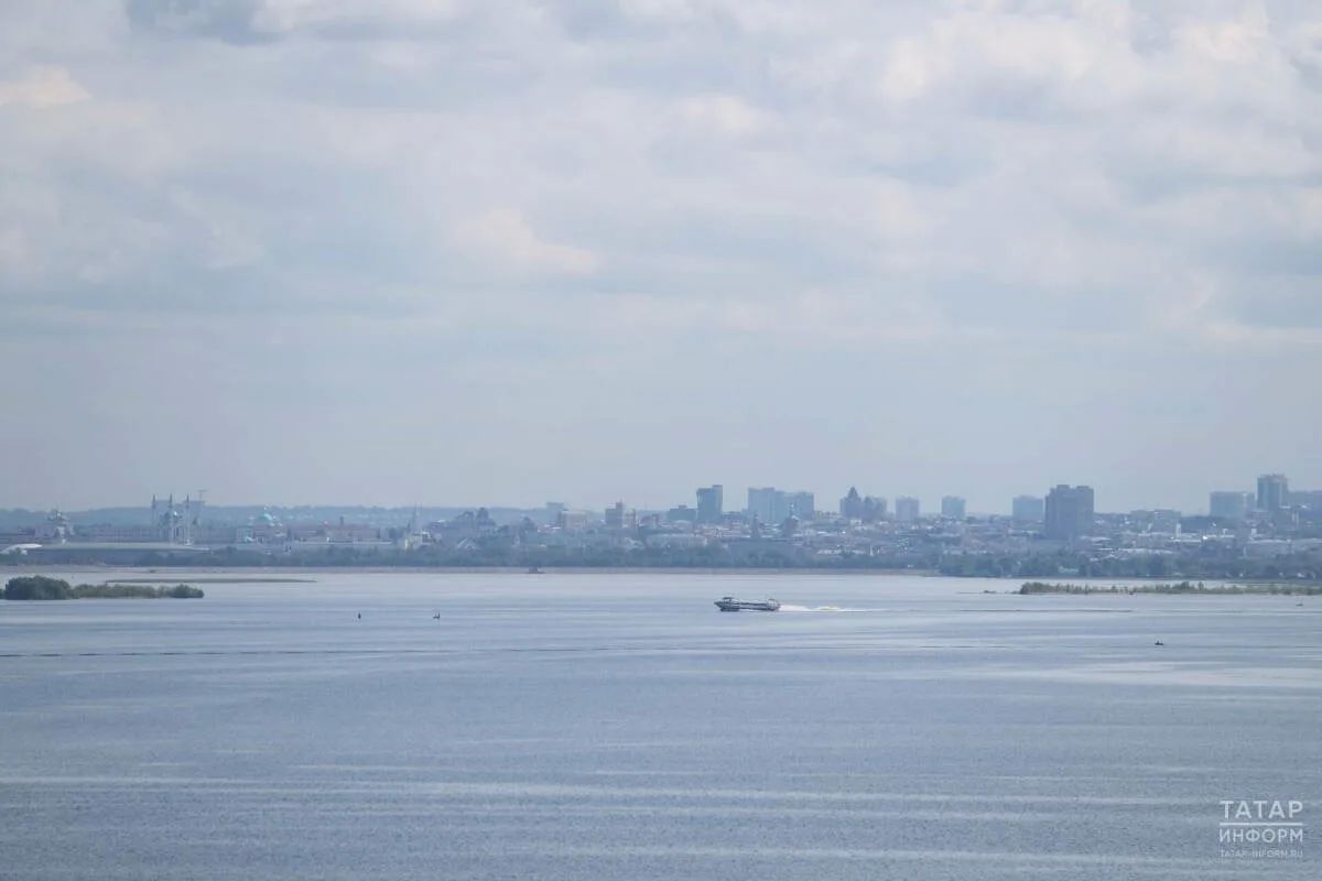 В Татарстане из-за дождевых паводков поднялся уровень Куйбышевского водохранилища