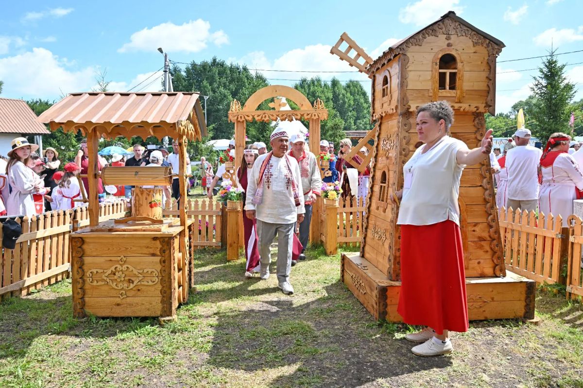 В Татарстане отметили праздник чувашской культуры «Уяв» В Татарстане отметили праздник чувашской культуры «Уяв»