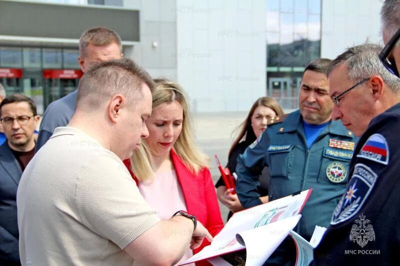 В Казани проинспектированы объекты проведения XVI Международного салона средств обеспечения безопасности «Комплексная безопасность-2026» В Казани проинспектированы объекты проведения XVI Международного салона средств обеспечения безопасности «Комплексная безопасность-2026»