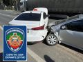 На Горьковском шоссе столкнулись три автомобиля