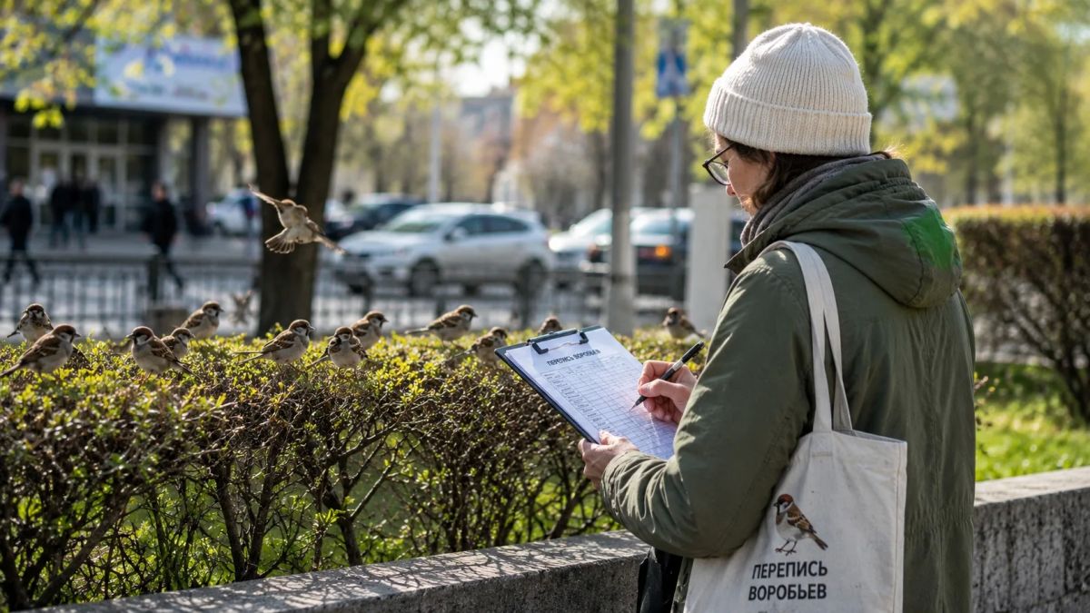 В России пройдет летняя перепись воробьев