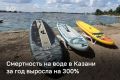 В МЧС зафиксировали рост смертей на воде в Казани на 300% за год