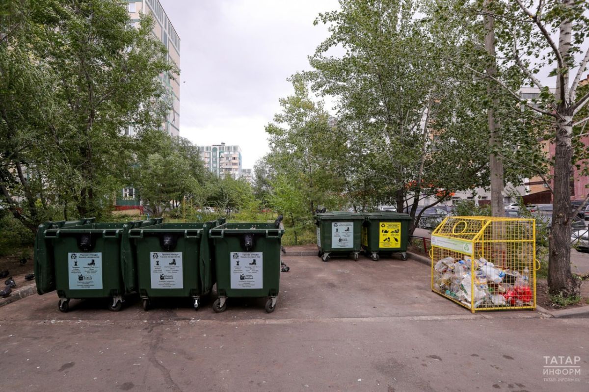 Госжилинспекция РТ объяснила, почему переполняются мусорные баки