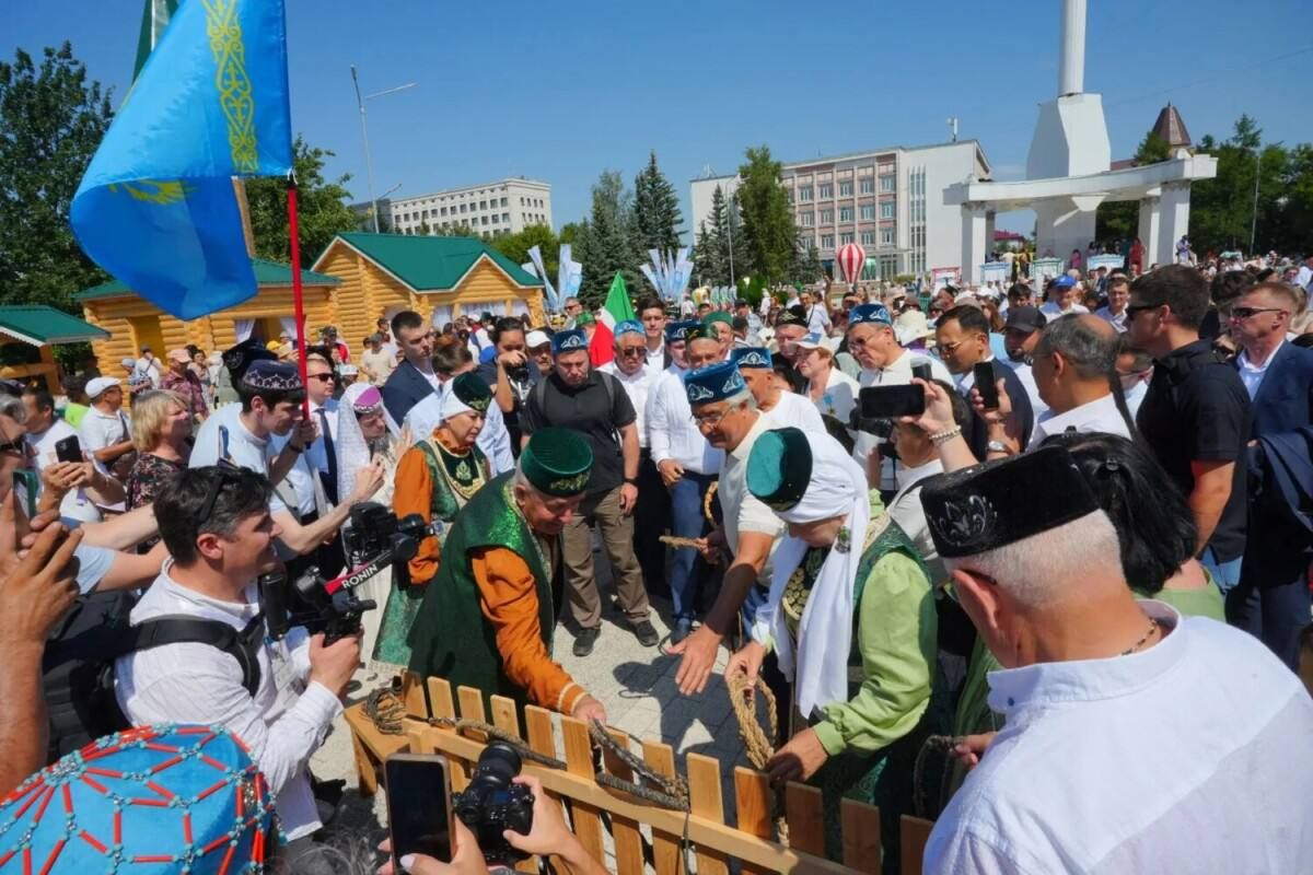 В Казахстане отмечают Сабантуй В Казахстане отмечают Сабантуй