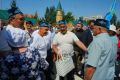 Рустам Минниханов в Казахстане: открытие бюста Тукая и Сабантуй в Петропавловске