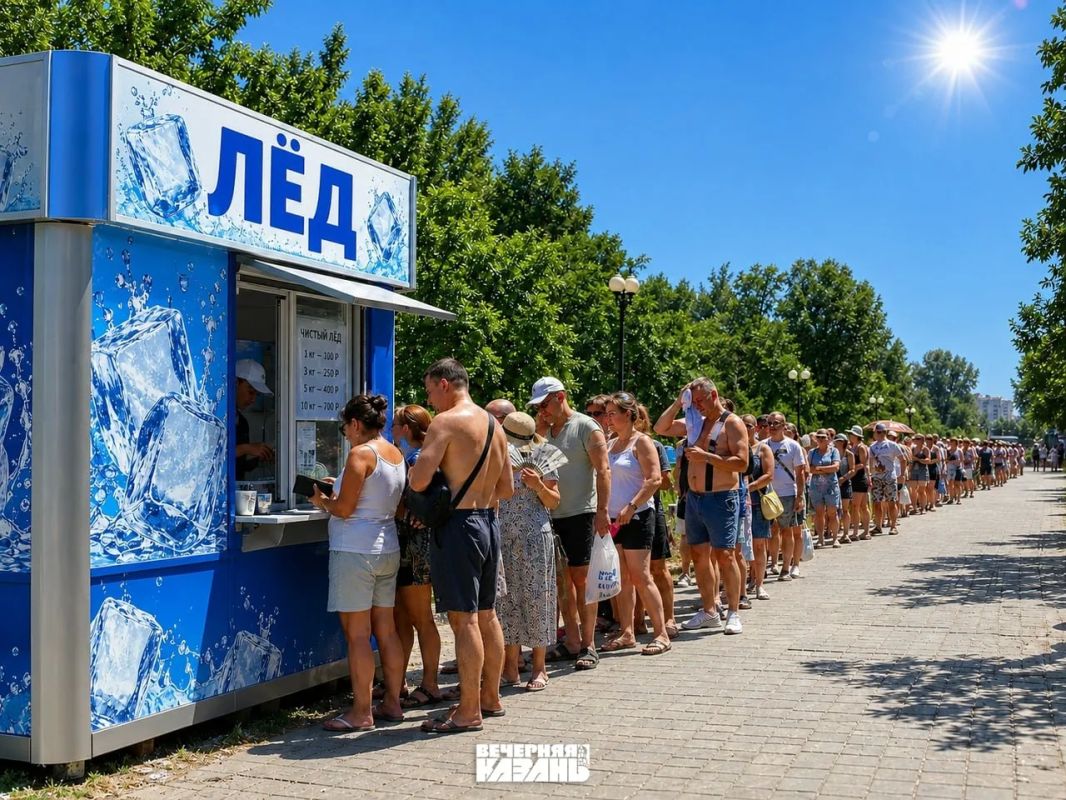 Казань накрыла сильная жара Казань накрыла сильная жара