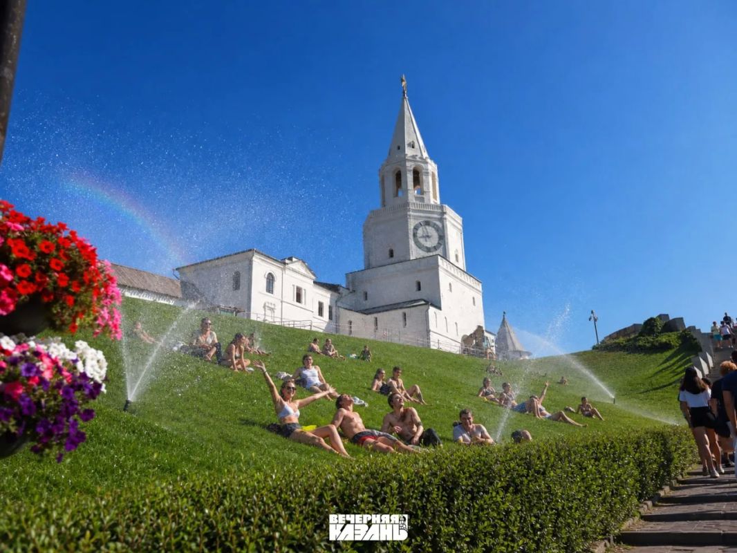 Казань накрыла сильная жара Казань накрыла сильная жара