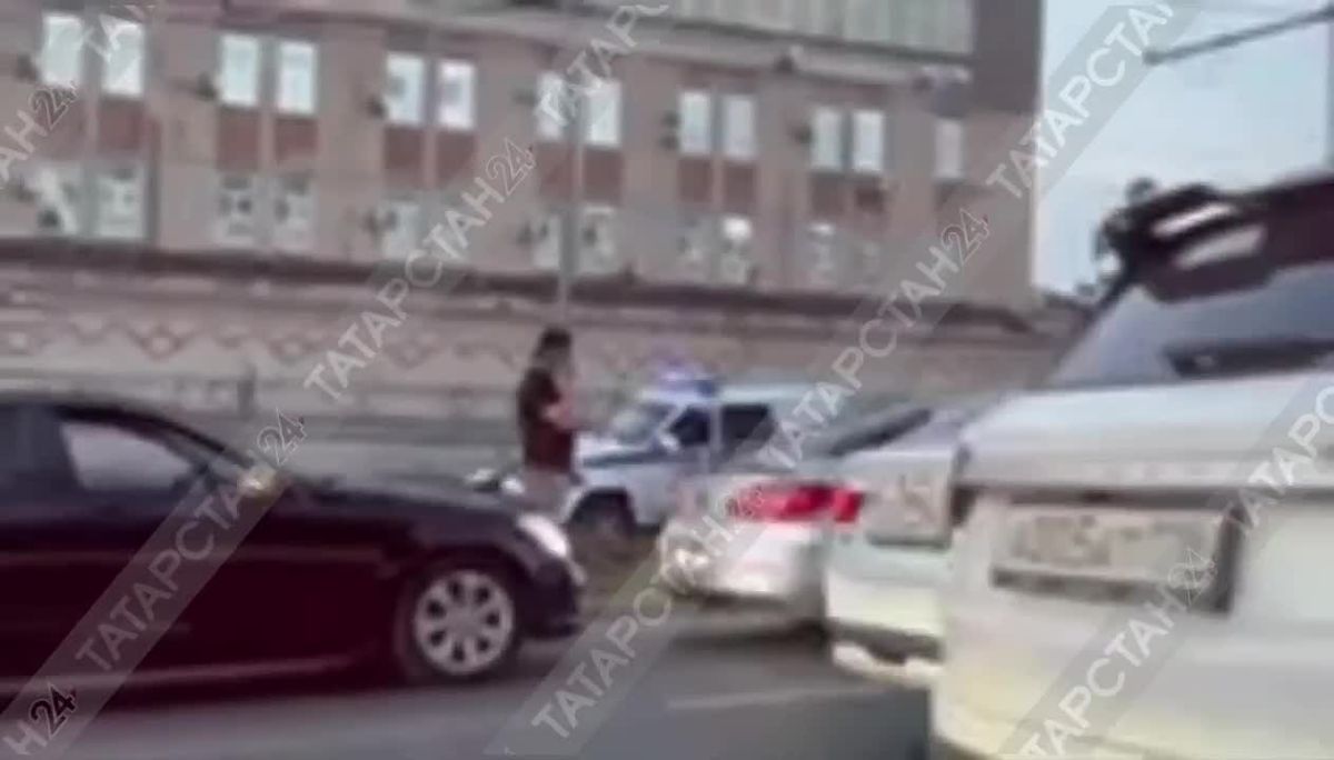 В Казани на улице Арбузова произошло ДТП