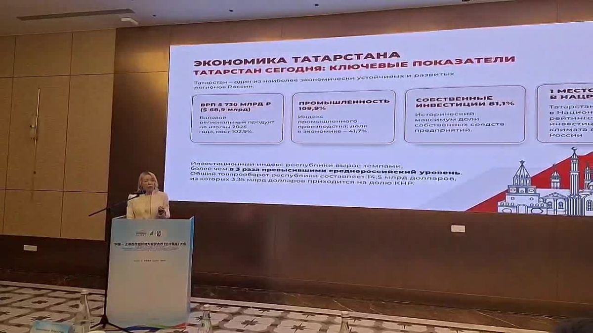 Татарстан представил инвестиционный потенциал на конференции по сотрудничеству Китая и ШОС в Бишкеке