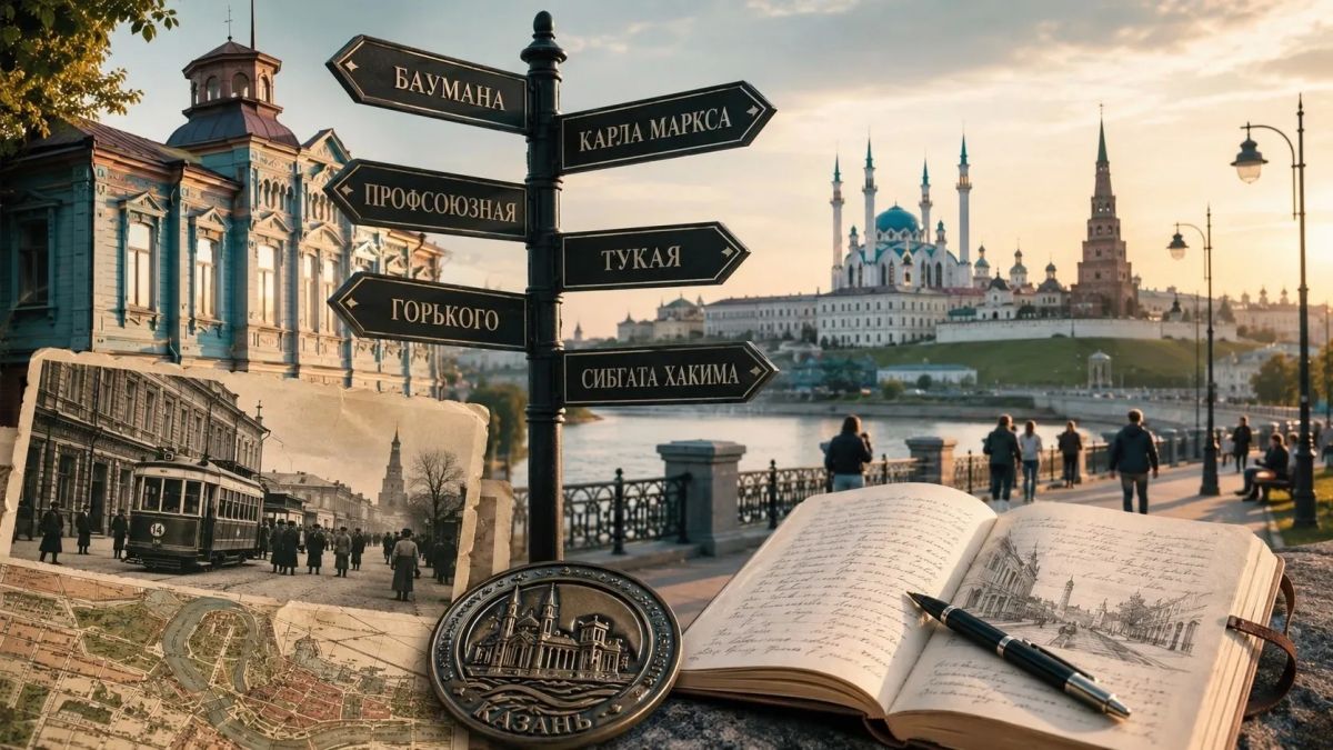 Вечер пятницы - время почитать про казанскую топонимику