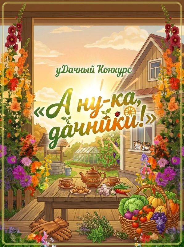 Напоминаем! Наш совместный уДачный проект «А ну-ка, Дачники!» в самом разгаре — не упустите свой шанс заявить о себе!