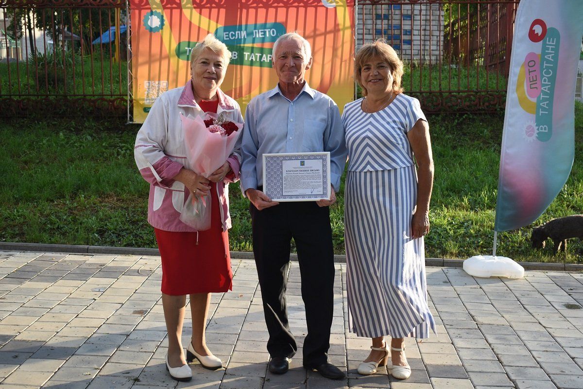 Камских Полянах Нижнекамского района состоялся День двора