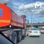 Машина ДПС столкнулась с водовозом на Аграрной