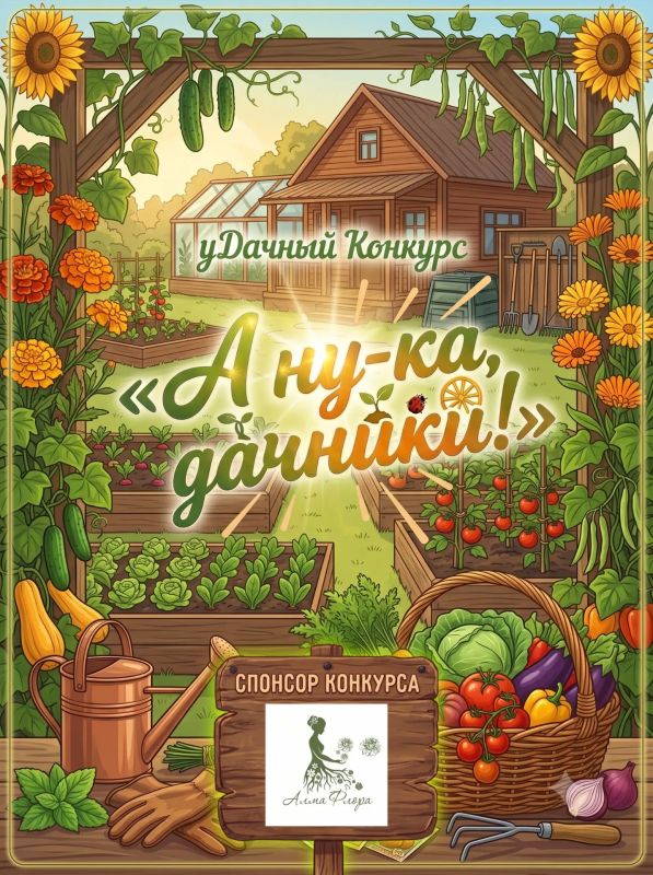 Напоминаем, что прием заявок на текущий тур нашего конкурса «А ну-ка, Дачники!» продолжается!