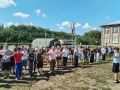 В Чистопольском районе сотрудники полиции в рамках акции «Зарядка со стражем порядка» провели мероприятие для ребят из лагеря «Юный армеец»