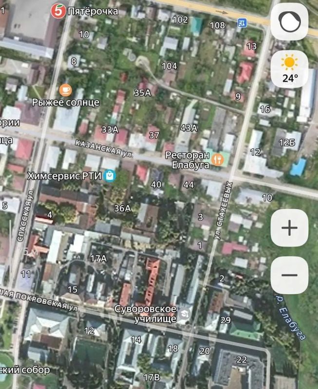 На улице Казанской в Елабуге создают пешеходную зону