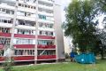В Нижнекамске восстанавливают дом, пострадавший при атаке БПЛА