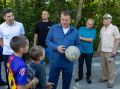Ильсур Метшин оценил построенную жителями «Старых Горок» площадку на месте оврага