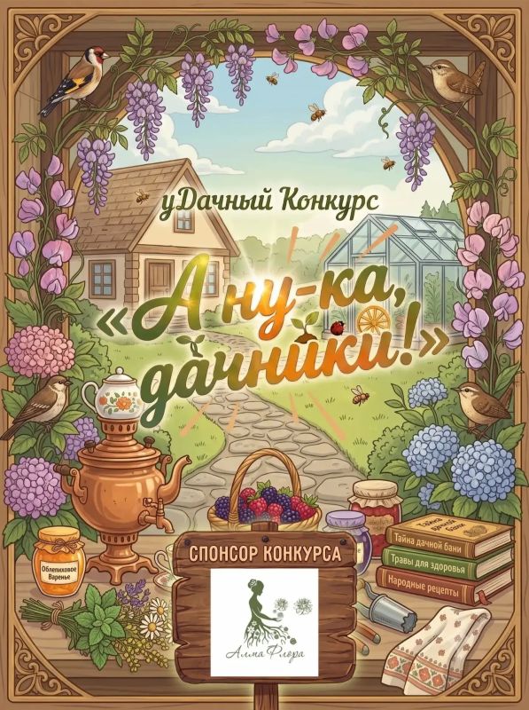 Напоминаем: прием заявок на новый этап уДачного конкурса «А ну-ка, дачники!» в самом разгаре!