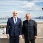 Раис Татарстана встретился в Казанском Кремле с исполняющим обязанности президента Южной Осетии Маратом Камболовым