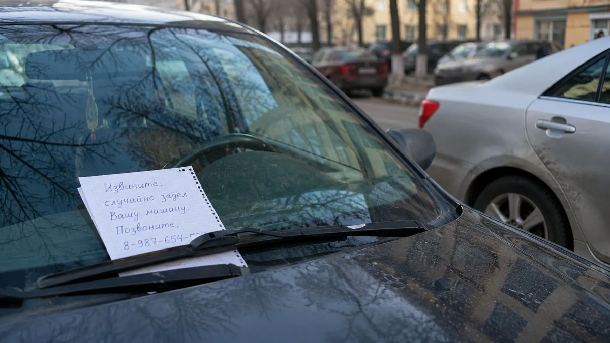 Записка с номером телефона после ДТП может обернуться лишением прав