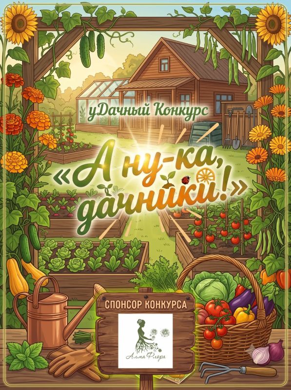 Прием заявок на текущий тур уДачного конкурса «А ну-ка, дачники!» продолжается!