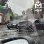 Четыре машины столкнулись на Горьковском шоссе — на въезде в Казань собиралась шестикилометровая пробка