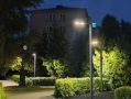 В сквере на улице Спортивной в Казани восстановили освещение