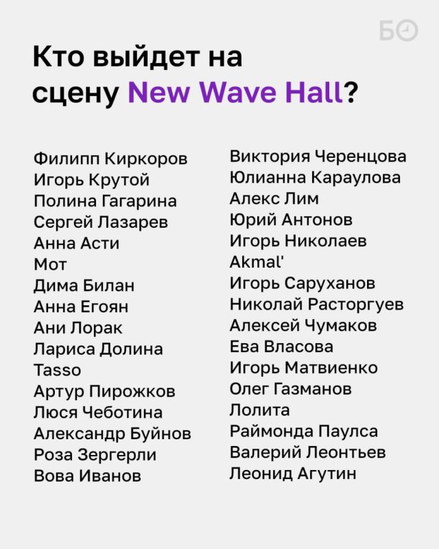 Более 60 артистов выйдут на сцену New Wave Hall в Казани Более 60 артистов выйдут на сцену New Wave Hall в Казани