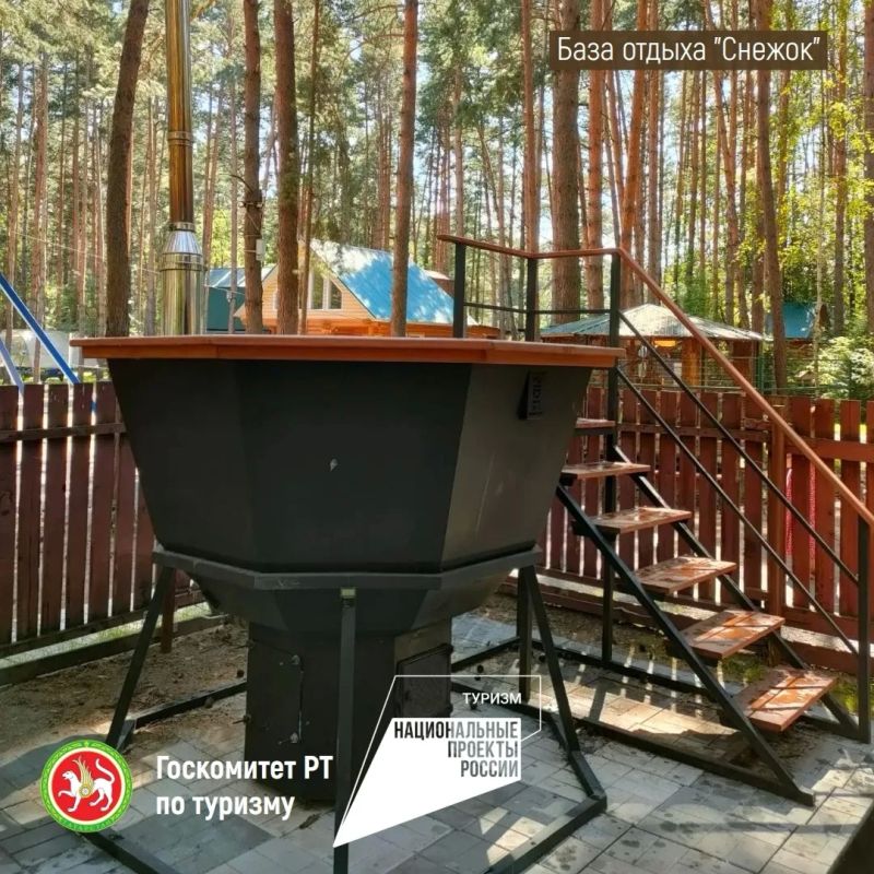 В Боровецком лесу, на базе отдыха «Снежок», обновили инфраструктуру