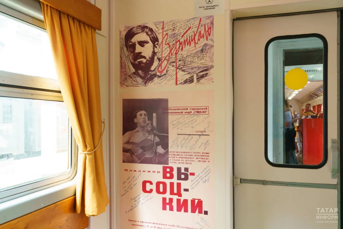 Назад в СССР: в Казани презентовали ретропоезд «Красная птица» Назад в СССР: в Казани презентовали ретропоезд «Красная птица»
