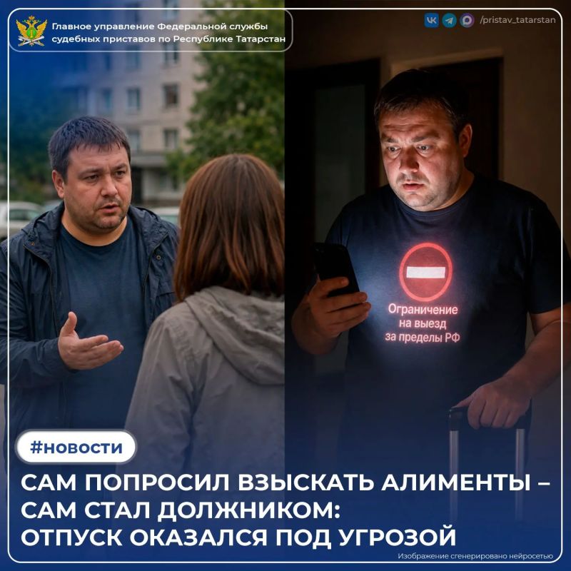 Планировал отпуск, а получил «сюрприз» от исполнительного производства