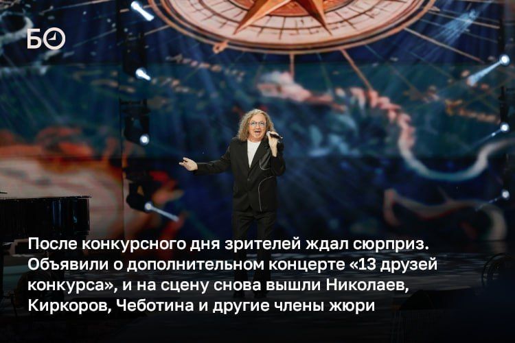 Зрители еще не успели отойти от торжественного открытия музыкального фестиваля «Новая волна – 2026» в Казани, где выступили сливки отечественной эстрады, как накануне стартовал первый конкурсный день и трибьют-концерт Юрию... Зрители еще не успели отойти от торжественного открытия музыкального фестиваля «Новая волна – 2026» в Казани, где выступили сливки отечественной эстрады, как накануне стартовал первый конкурсный день и трибьют-концерт Юрию...