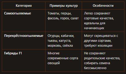 Сбор и хранение семян: секреты успешного садоводства