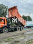 КАМАЗ с поднятым кузовом повредил контактную сеть в Авиастроительном районе