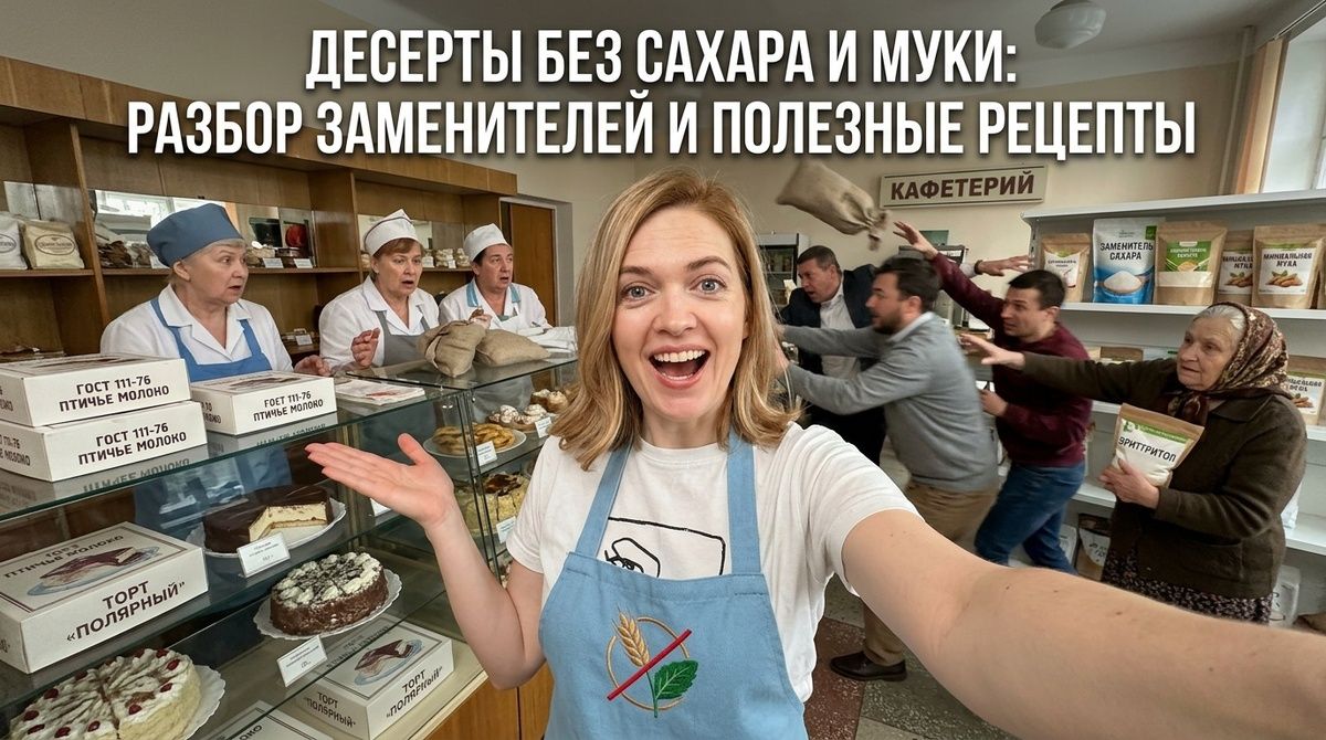 Здоровые десерты без сахара и муки: разбираем заменители и рецепты