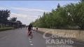 Кремлёвскую набережную атаковали юные питбайкеры