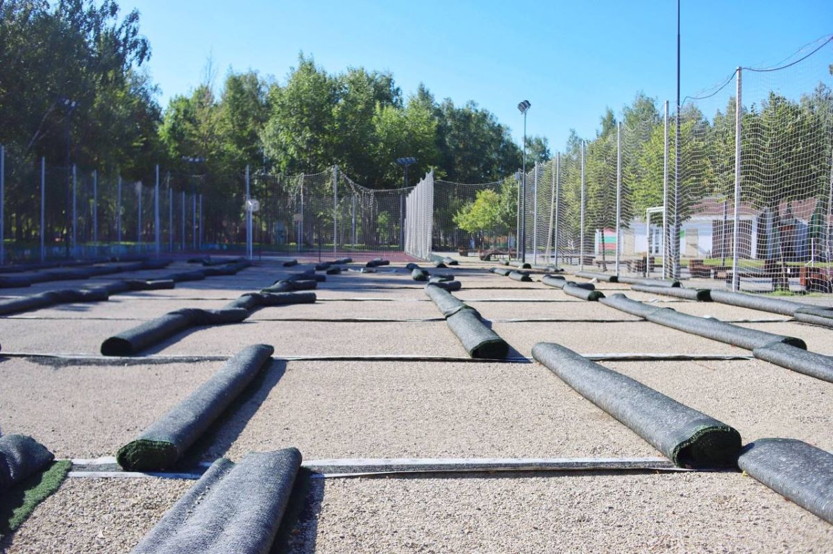 В парке «Семья» идут плановые работы по обновлению общественных пространств В парке «Семья» идут плановые работы по обновлению общественных пространств