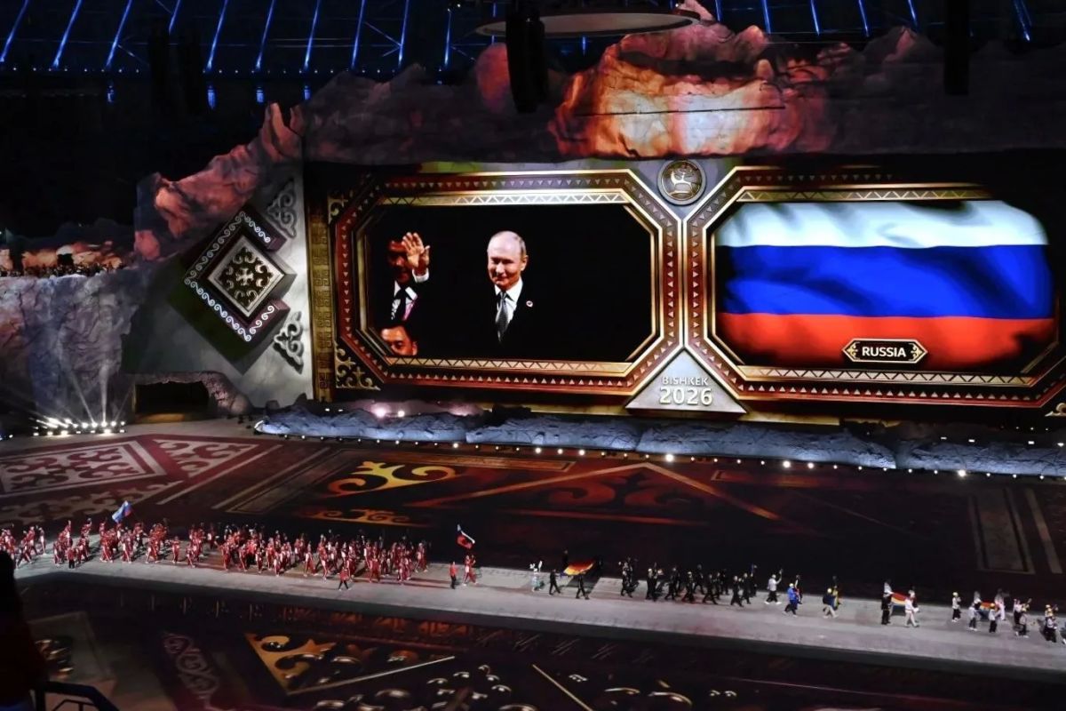 Рустам Минниханов: Приняли участие участие в церемонии открытия Всемирных игр кочевников в Бишкеке! Мероприятие посетили главы целого ряда государств, в том числе наш Президент! Рустам Минниханов: Приняли участие участие в церемонии открытия Всемирных игр кочевников в Бишкеке! Мероприятие посетили главы целого ряда государств, в том числе наш Президент!