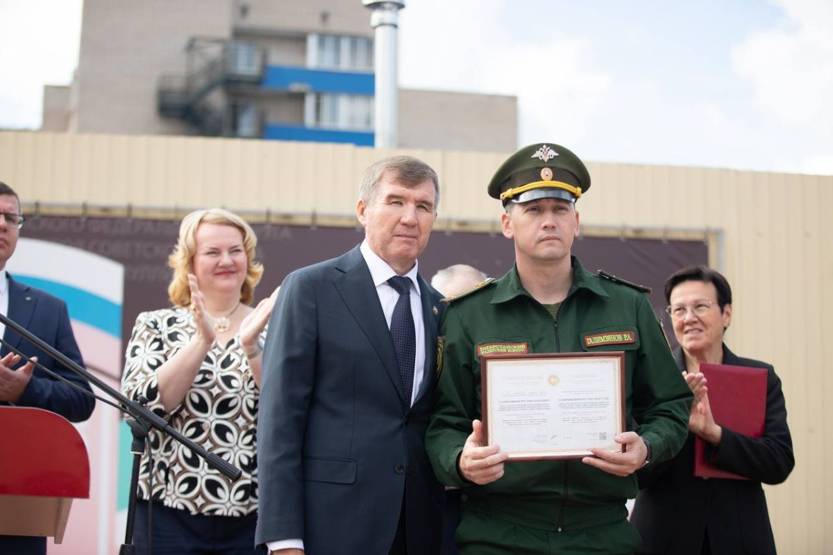 Кадетский корпус встретил новый учебный год торжественной линейкой Кадетский корпус встретил новый учебный год торжественной линейкой