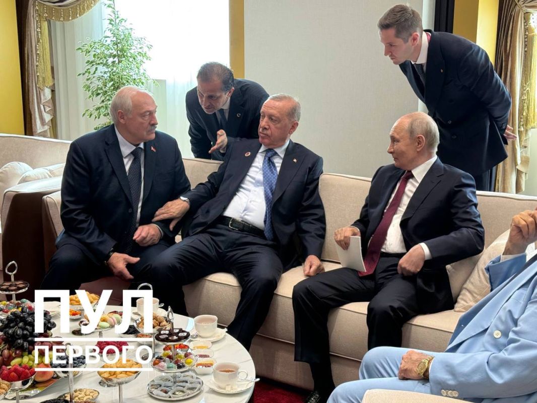 Президенты России, Беларуси и Турции неформально пообщались на саммите ШОС в Бишкеке Президенты России, Беларуси и Турции неформально пообщались на саммите ШОС в Бишкеке