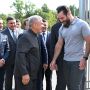 Раис Татарстана Рустам Минниханов открыл новый Центр регби на улице Рауиса Гареева