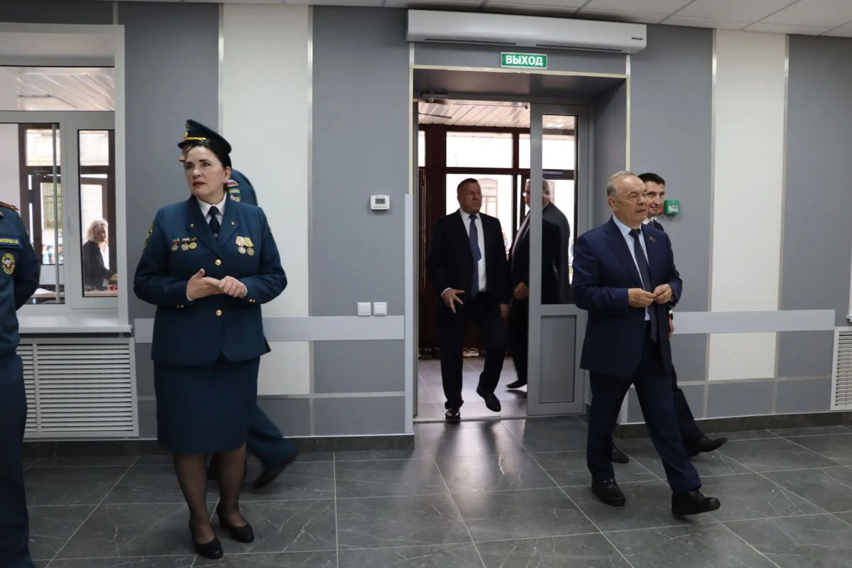 В Тетюшском колледже гражданской защиты открыли общежитие «Дом курсанта» после капремонта