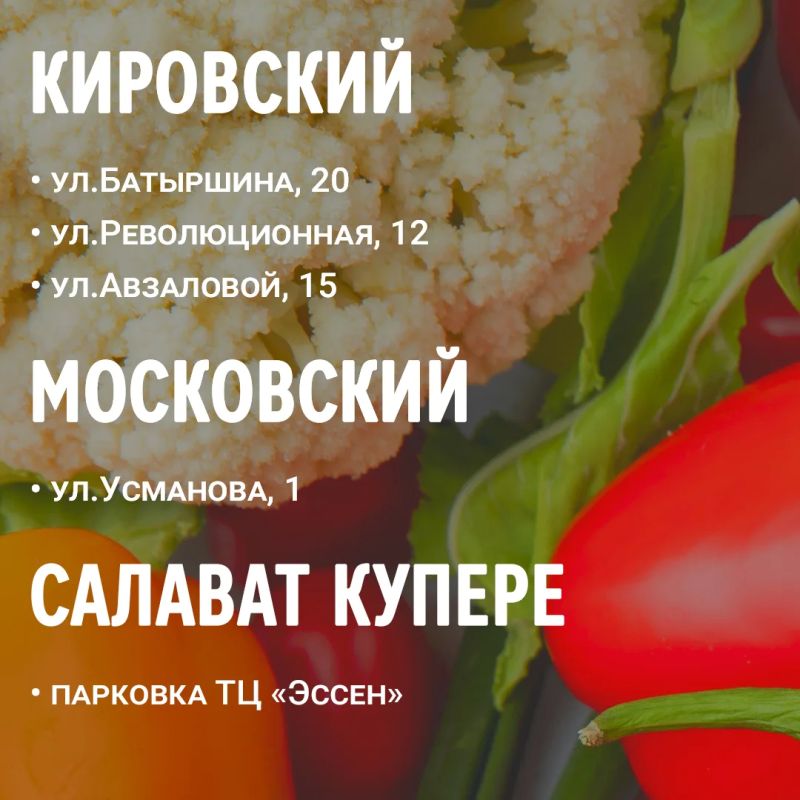 Как же их не хватало.... С 12 сентября по 27 декабря город снова наполнится ароматами свежих овощей, домашних сыров и свежего мяса. На традиционных сельхозярмарках фермеры из районов Татарстана представят свежую продукцию Как же их не хватало.... С 12 сентября по 27 декабря город снова наполнится ароматами свежих овощей, домашних сыров и свежего мяса. На традиционных сельхозярмарках фермеры из районов Татарстана представят свежую продукцию