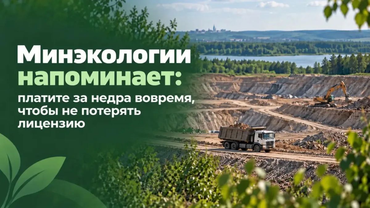 Платите за недра вовремя, чтобы не потерять лицензию